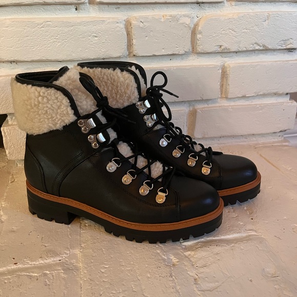 Marc Fisher Shoes - Marc Fisher Womens Isalia Winter Hiking Style Boot